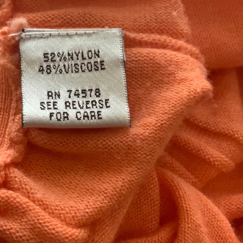 Cache Backless Tunic Peach Color Size Medium - image 5